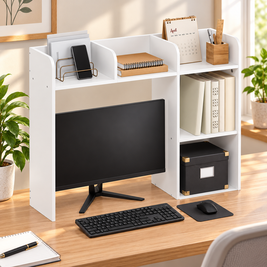 5-Shelf Desktop Hutch Organizer
